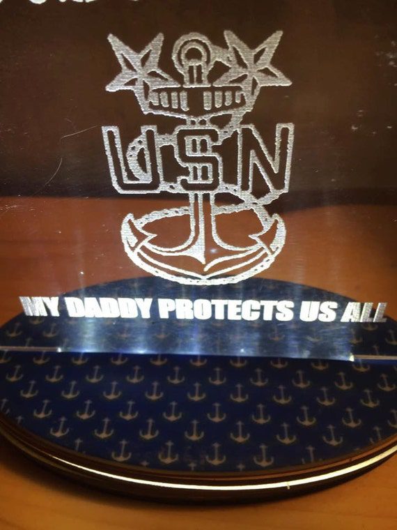 Military led night light Nursery personalized - Image 5